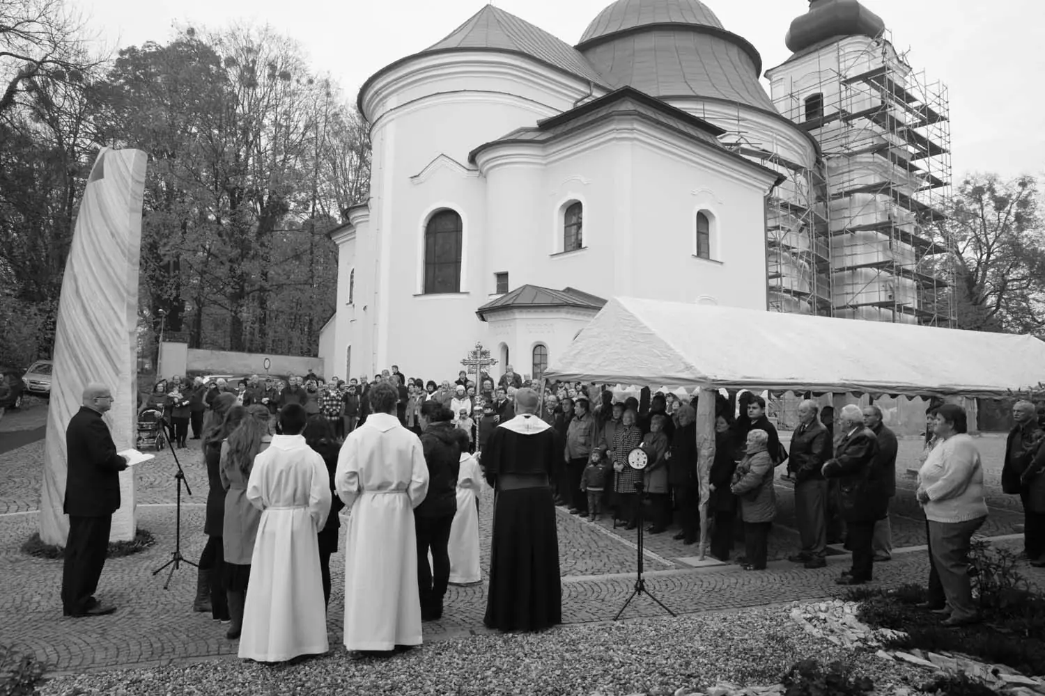 Vysvěcení sochy
