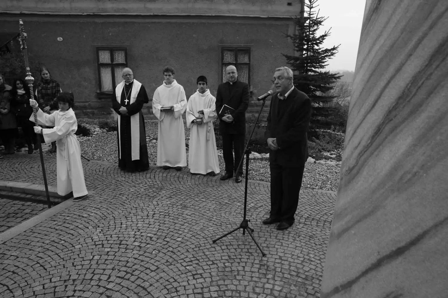 Vysvěcení sochy