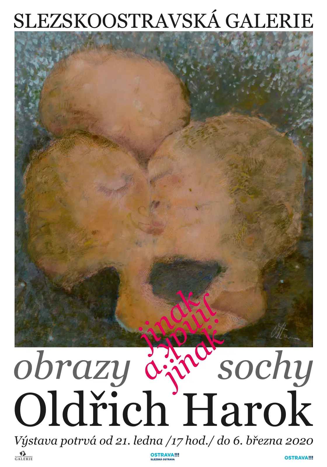 Plakát, Slezskoostravská galerie, 2020